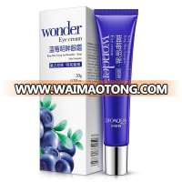 OEM bioaqua blueberry moisturizing eye cream Anti-Puffiness nourishing eye care