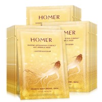 Homer Factory Price Ginseng Anti-Wrinkle face Mask Moisturizing Lifting Firming Mask