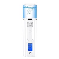 2 in 1 Nano Spray Facial Steamer Portable Moisturizing Skin Natural Nano Water Meter Sprayer Nano Water Spray